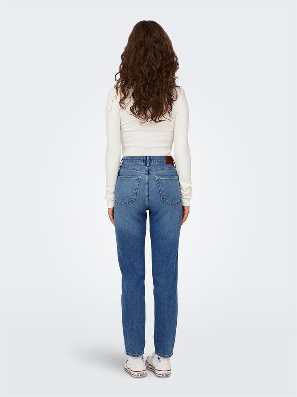 ONLEMILY STRETCH HW ST AK DNM CRO571NOOS Kadın Mavi Jean - 15283925