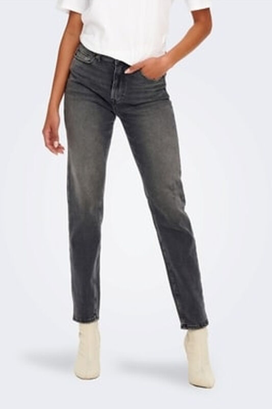 Onlemily Stretch Hw St Ak Dnm Cro614Noos Kadın Gri Jean - 15259634