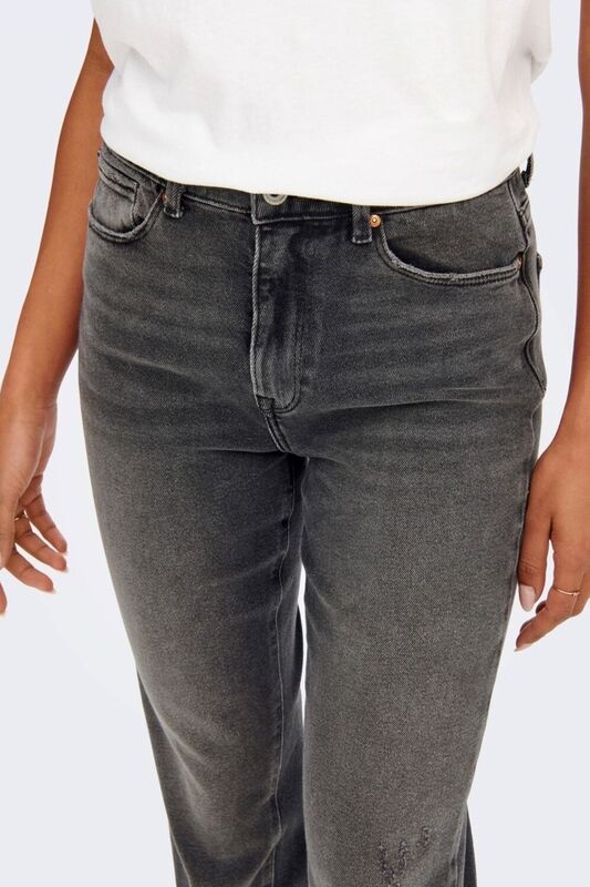Onlemily Stretch Hw St Ak Dnm Cro614Noos Kadın Gri Jean - 15259634