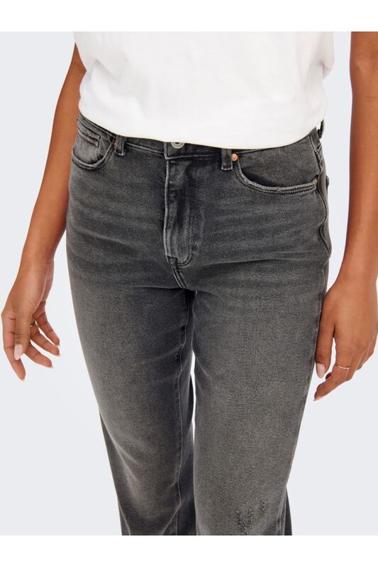 Onlemily Stretch Hw St Ak Dnm Cro614Noos Kadın Gri Jean - 15259634
