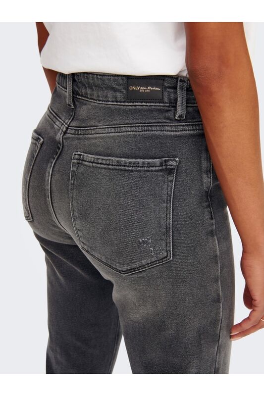 Onlemily Stretch Hw St Ak Dnm Cro614Noos Kadın Gri Jean - 15259634