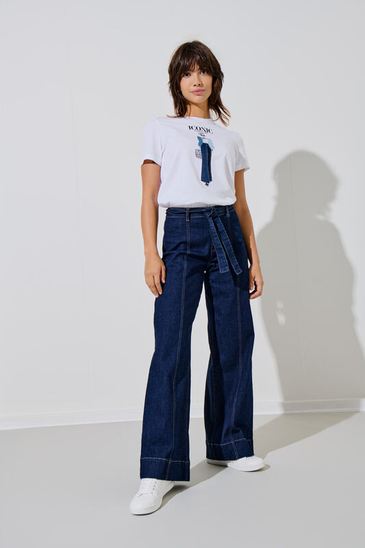 Only - ONLEMMA LIFE REG S/S LADY TOP JRS Kadın Bright White T-Shirt - 15329752