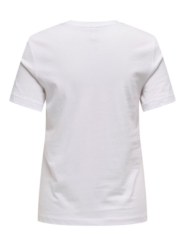 ONLEMMA LIFE REG S/S LADY TOP JRS Kadın Bright White T-Shirt - 15329752