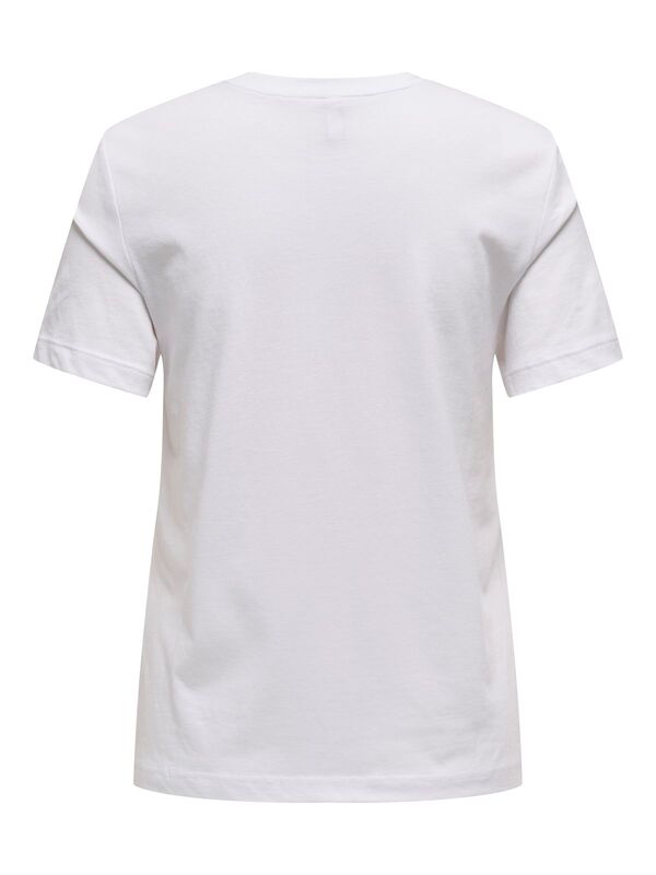 ONLEMMA LIFE REG S/S LADY TOP JRS Kadın Bright White T-Shirt - 15329752