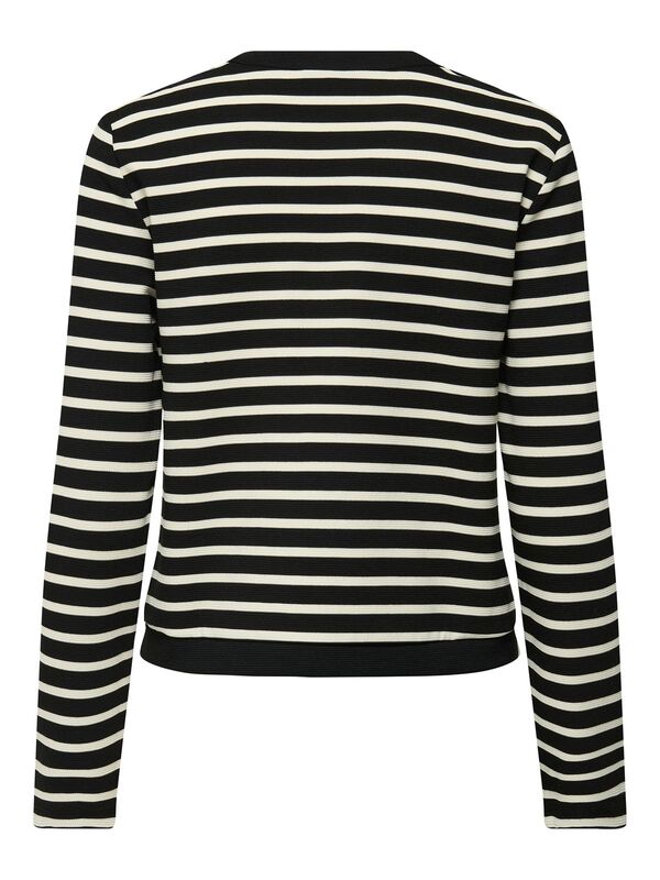 ONLFABIOLA L/S CARDIGAN UB CC SWT Kadın Siyah Hırka - 15353266