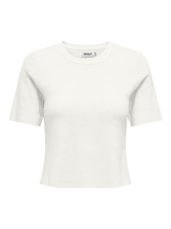 ONLFIE 2/4 PULLOVER NCA KNT Kadın Beyaz Kazak - O15344307