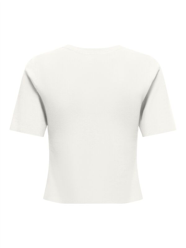 ONLFIE 2/4 PULLOVER NCA KNT Kadın Beyaz Kazak - O15344307