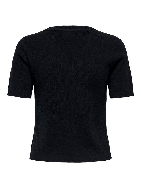 ONLFIE 2/4 PULLOVER NCA KNT Kadın Siyah Kazak - O15344307