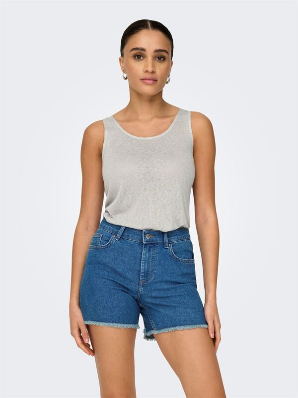 ONLFRIDA TANK TOPJRS NOOS Kadın Gri Atlet - 15194667