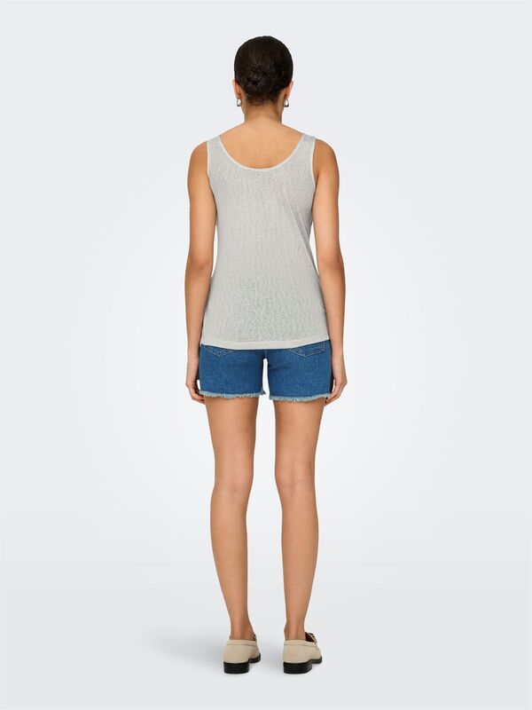 ONLFRIDA TANK TOPJRS NOOS Kadın Gri Atlet - 15194667