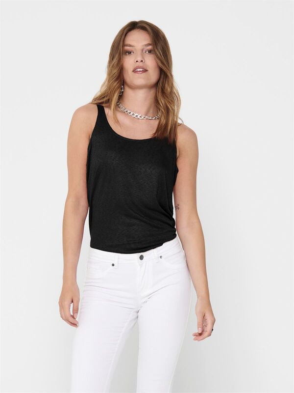 ONLFRIDA TANK TOPJRS NOOS Kadın Siyah Atlet - 15194667