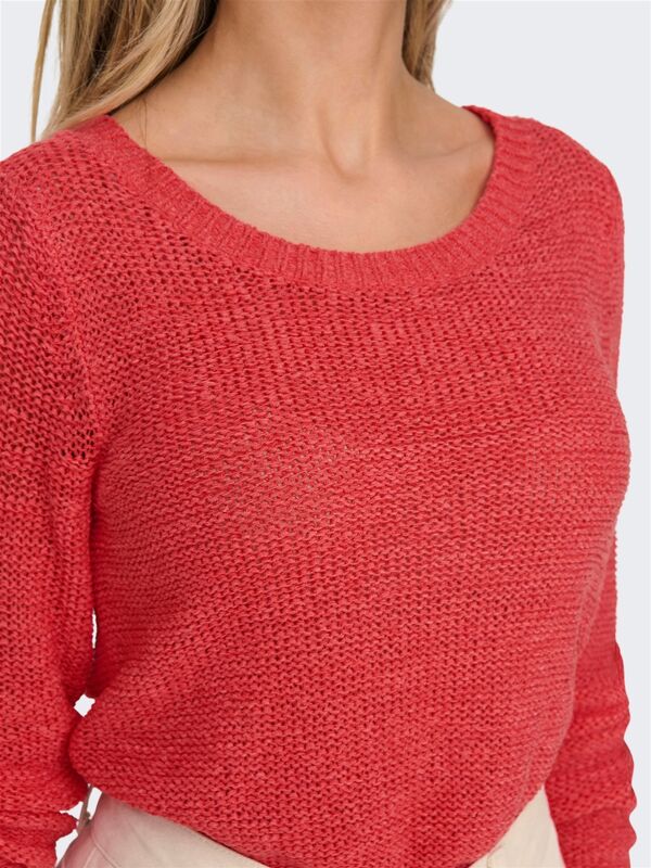 ONLGEENA XO L/S PULLOVER KNT NOOS Kadın Pembe UK Gömlek - 15113356