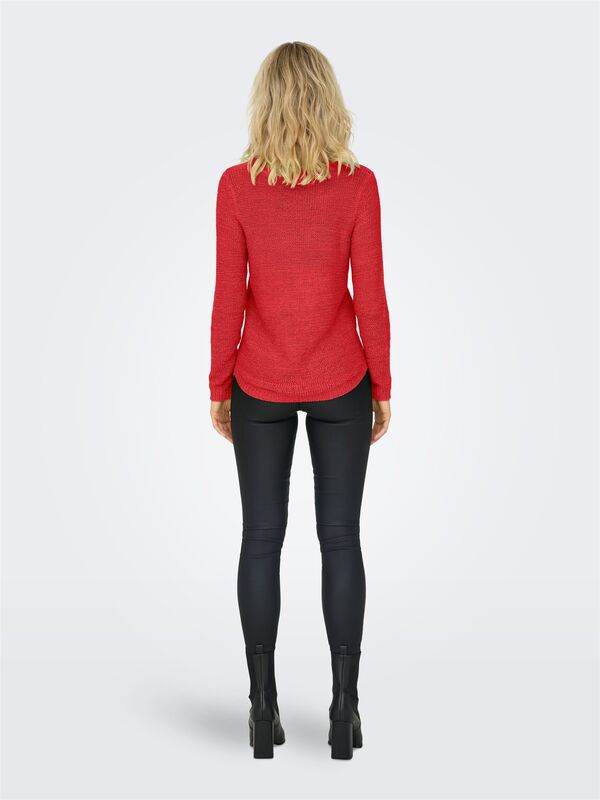 ONLGEENA XO L/S PULLOVER KNT NOOS Kadın Pembe UK Gömlek - 15113356