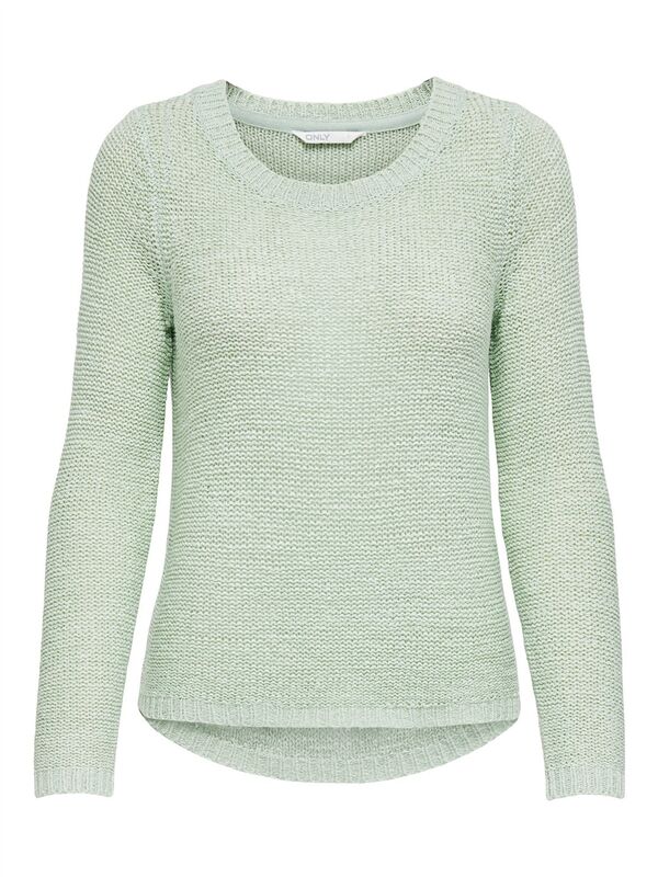 ONLGEENA XO L/S PULLOVER KNT NOOS Kadın Yeşil UK Gömlek - 15113356