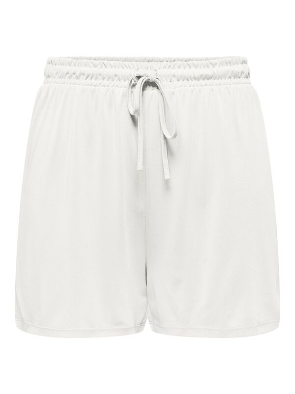 Only - ONLHANNAH STRING SHORTS JRS Kadın Beyaz Şort - 4760663