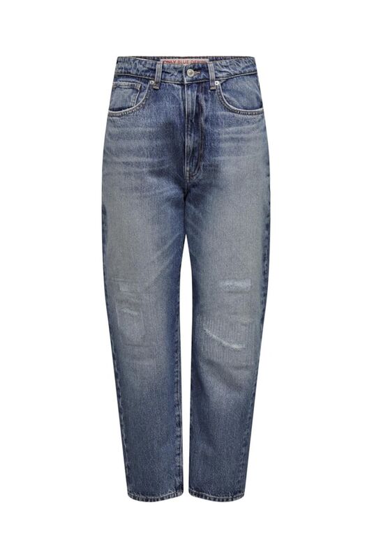 Only - ONLIRVINE REG RELAX TAPE ANK DNM CRO Kadın Mavi Jean - 15313946