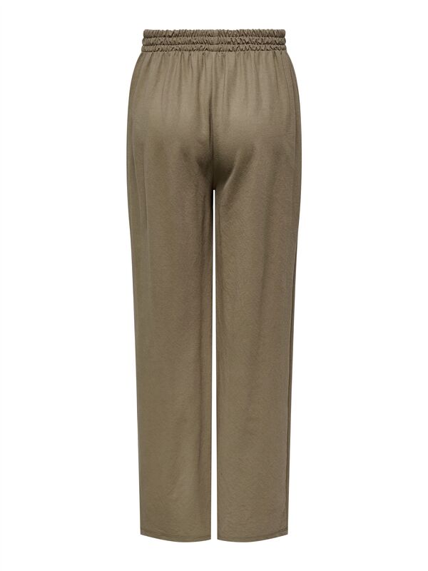 ONLJANY STRAIGHT PANT JRS Kadın Walnut Pantolon - 15343491
