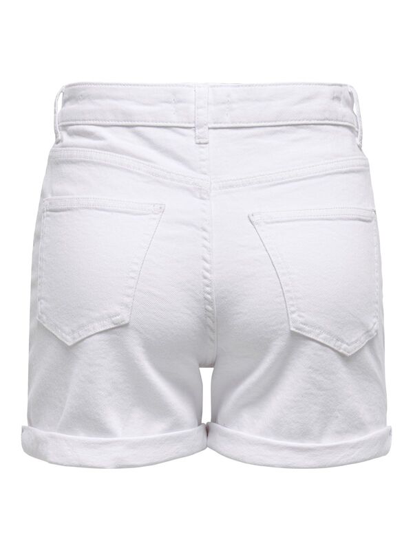 ONLJOSEPHINE STRETCH SHORTS DNM AZG NOOS Kadın Beyaz Şort - 15321381