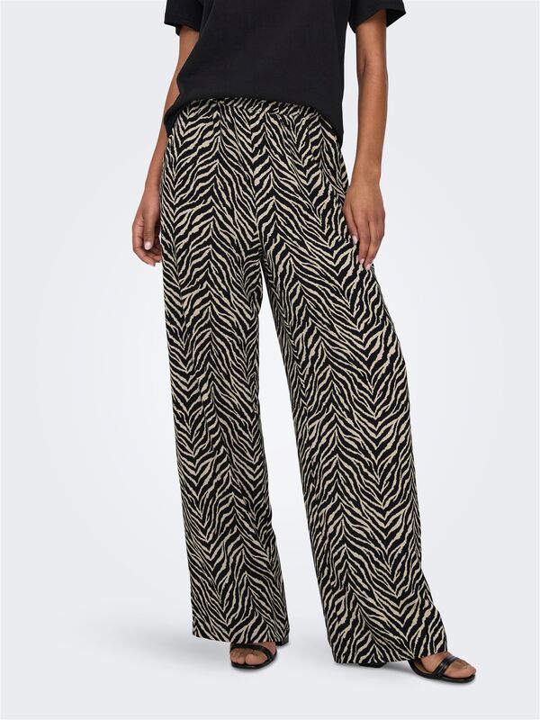 ONLKATTY LIFE PANT PTM Kadın Siyah Pantolon - 15341492