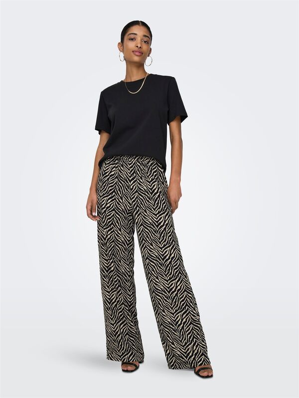 ONLKATTY LIFE PANT PTM Kadın Siyah Pantolon - 15341492