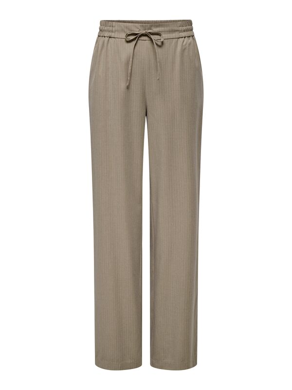 ONLKAZO HW PULL-UP PINST STR PANT TLR Kadın Bej Pantolon - O15341218