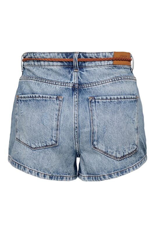 ONLKELLY HW SHORTS DNM AZG017 Kadın Mavi Şort - 15221469