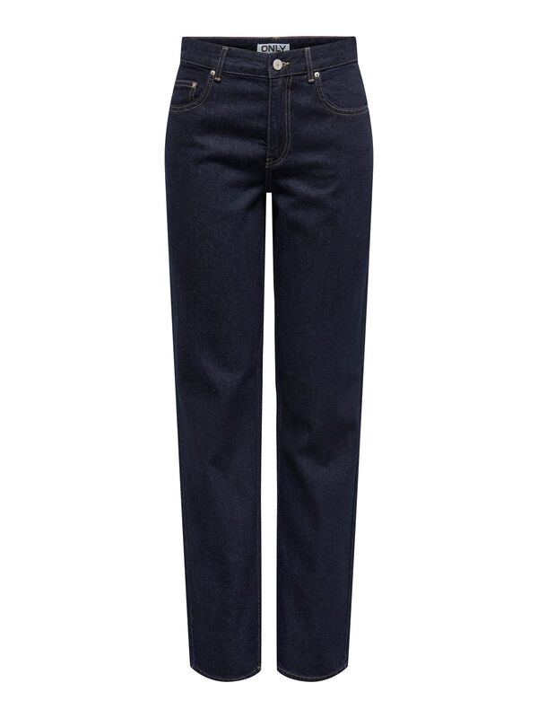 Only - ONLLUMI MW MOM STRAIGHT DNM PIM532 Kadın Mavi Denim Pantolon - 15351983