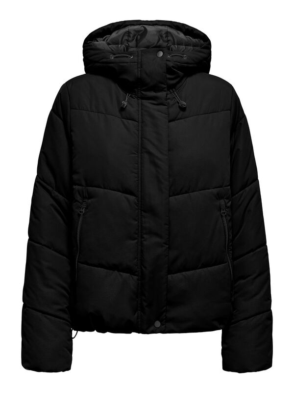 Only - ONLMAGGI SHORT PUFFER CC OTW Kadın Siyah Mont - 15349123