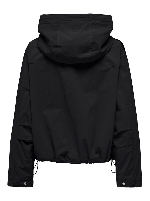 ONLMAMBA SHORT PARKA JACKET CC OTW Kadın Siyah Mont - 15308621