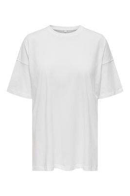 Only - ONLMAY LIFE S/S OVERSIZE TOP JRS Kadın Beyaz Bluz - 15261790
