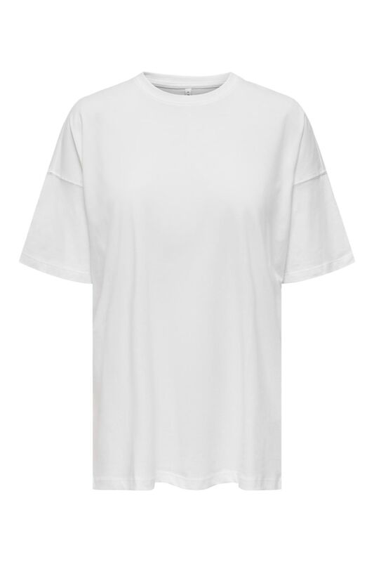 Only - ONLMAY LIFE S/S OVERSIZE TOP JRS Kadın Beyaz Bluz - 15261790