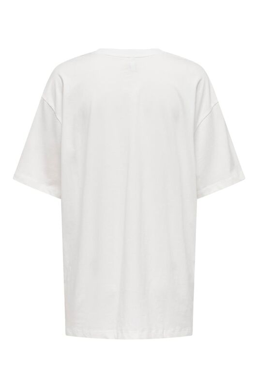 ONLMELODIE LIFE S/S GRAFFITI TOP BOX JRS Kadın Beyaz T-Shirt - 15324354