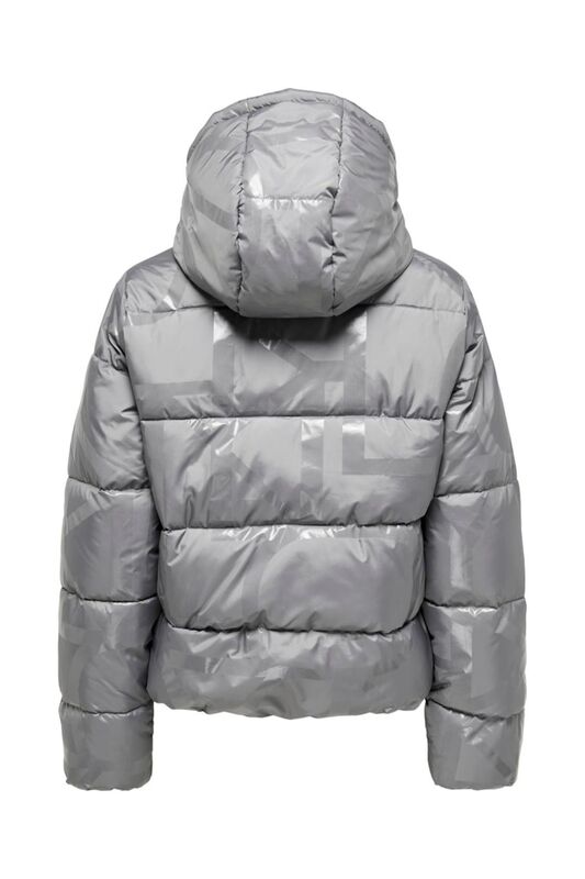 ONLMERCEDES AOP PUFFER LIFE OTW Kadın Mor Mont - 15326045