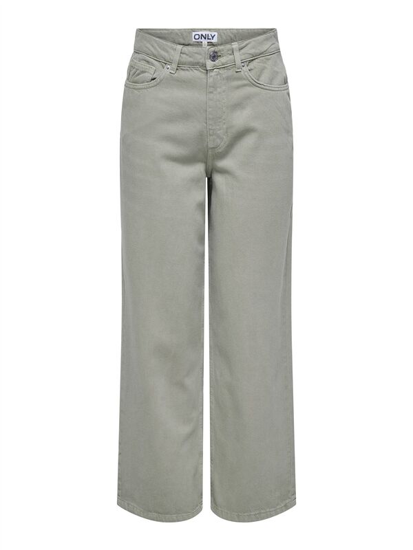 Only - ONLMILLY MW BAGGY PANT CC PNT Kadın Yeşil Pantolon - 15338618