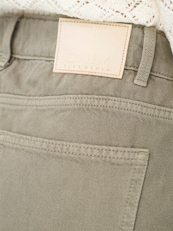 ONLMILLY MW BAGGY PANT CC PNT Kadın Yeşil Pantolon - 15338618