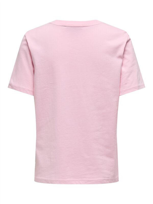 ONLMONJA S/S TEE JRS NOOS Kadın Pembe T-Shirt - 15320892