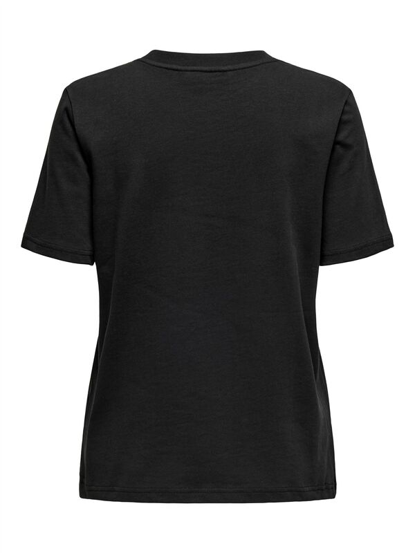 ONLMONJA S/S TEE JRS NOOS Kadın Siyah T-Shirt - 15320892