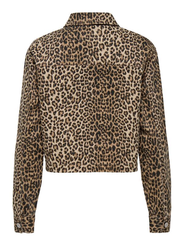 ONLNAOMI AOP JACKET OTW Kadın Kahverengi Ceket - 15347129