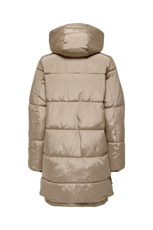 ONLNEWNORA LONG PUFFER COAT CC OTW Kadın Bej Mont - 15304792