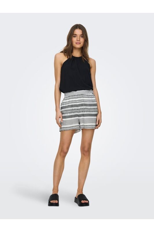 ONLNORA HW SHORTS PTM Kadın Siyah Şort - 15293507