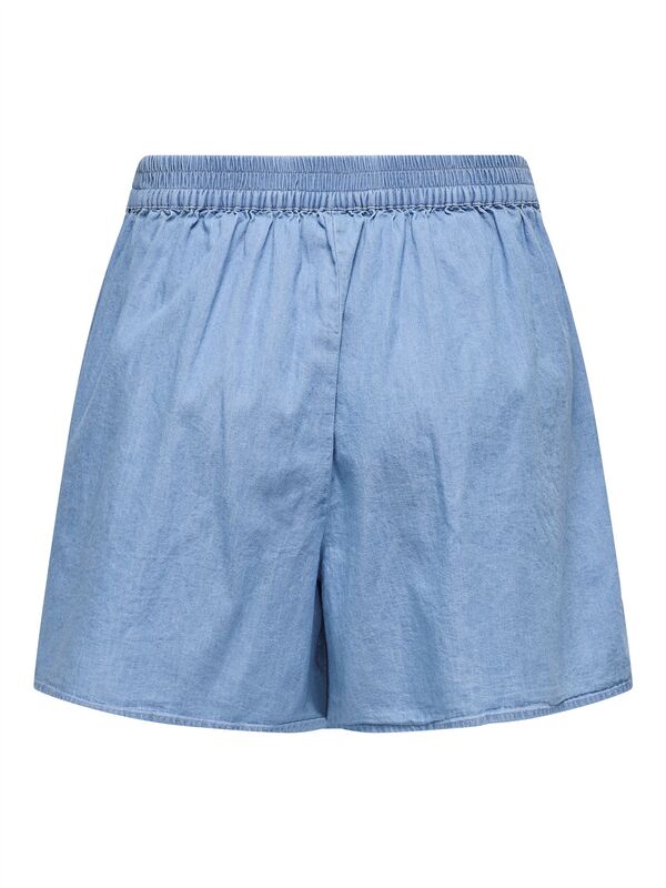 ONLNOVA AZURE YASMIN SHORTS PTM Kadın Mavi Şort - 15343206