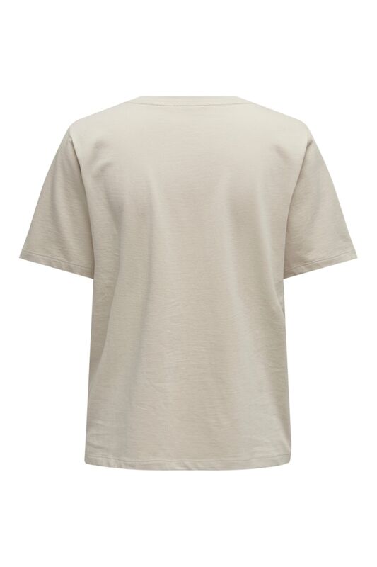 ONLONLY S/S TEE JRS NOOS Kadın Gri T-Shirt - 15270390