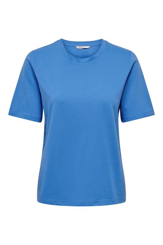 ONLONLY S/S TEE JRS NOOS Kadın Mavi Basic T-Shirt - 15270390