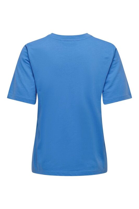 ONLONLY S/S TEE JRS NOOS Kadın Mavi Basic T-Shirt - 15270390