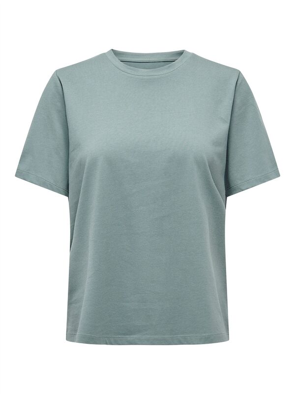 ONLONLY S/S TEE JRS NOOS Kadın Yeşil T-Shirt - 15270390