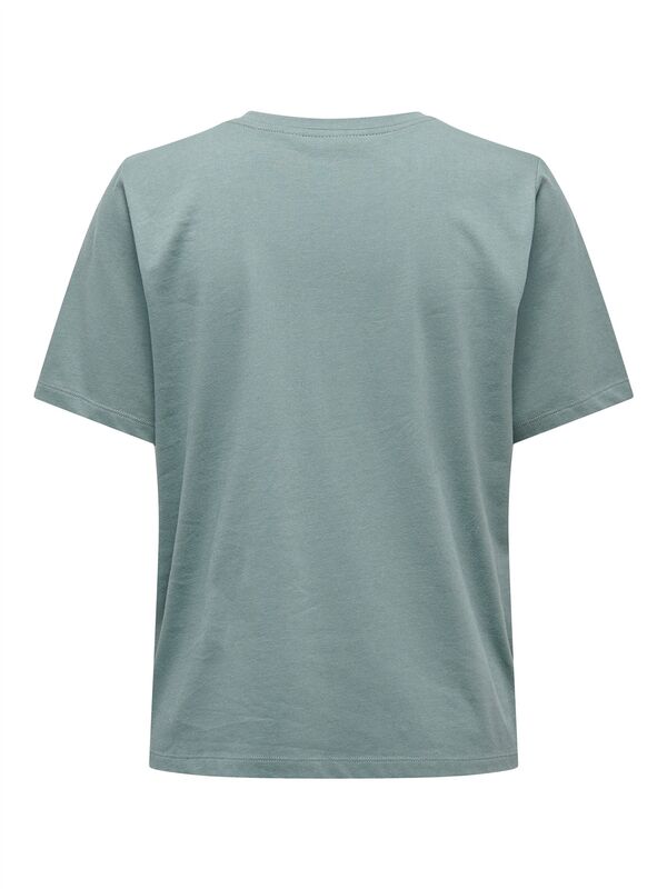 ONLONLY S/S TEE JRS NOOS Kadın Yeşil T-Shirt - 15270390