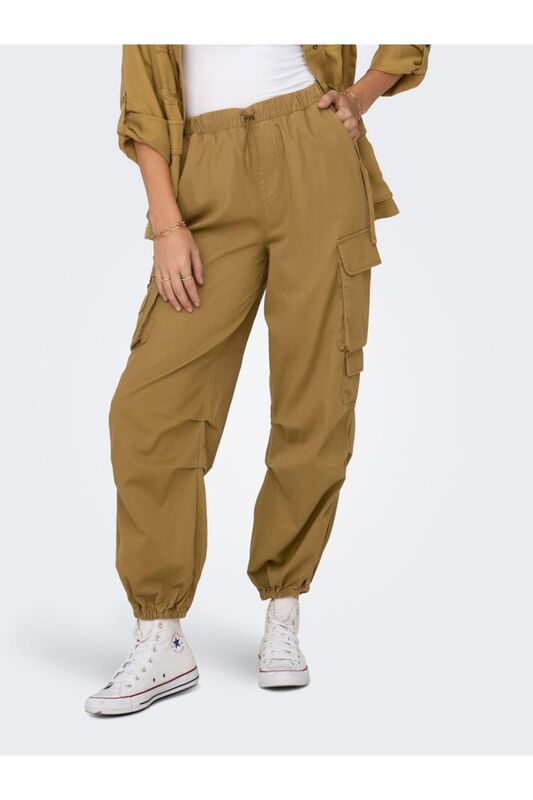 Only - ONLPAMALA PANTS CC OTW Kadın Kahverengi Eşofman Altı - 15308795