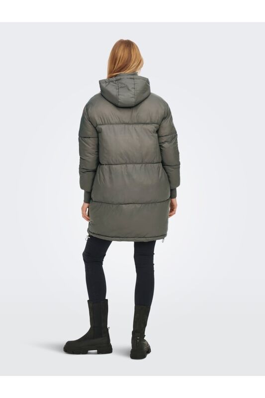 Onlpetra Puffer Coat Cc Otw Kadın Kahverengi Kaban - 15260034
