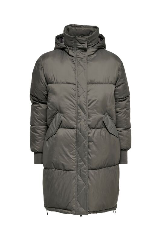 Only - Onlpetra Puffer Coat Cc Otw Kadın Kahverengi Kaban - 15260034