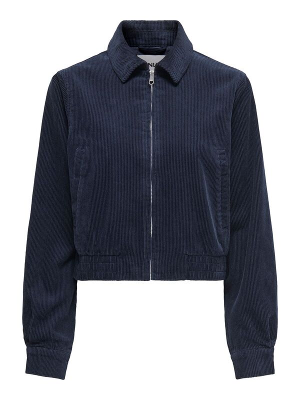 Only - ONLPIPPA CORD BOMBER OTW Kadın Mavi Mont - 15358215